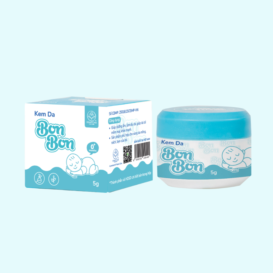 Kem Bôi Chàm Sữa, Hăm Da, Viêm Da, Rôm Sảy Cho Bé Bon Bon