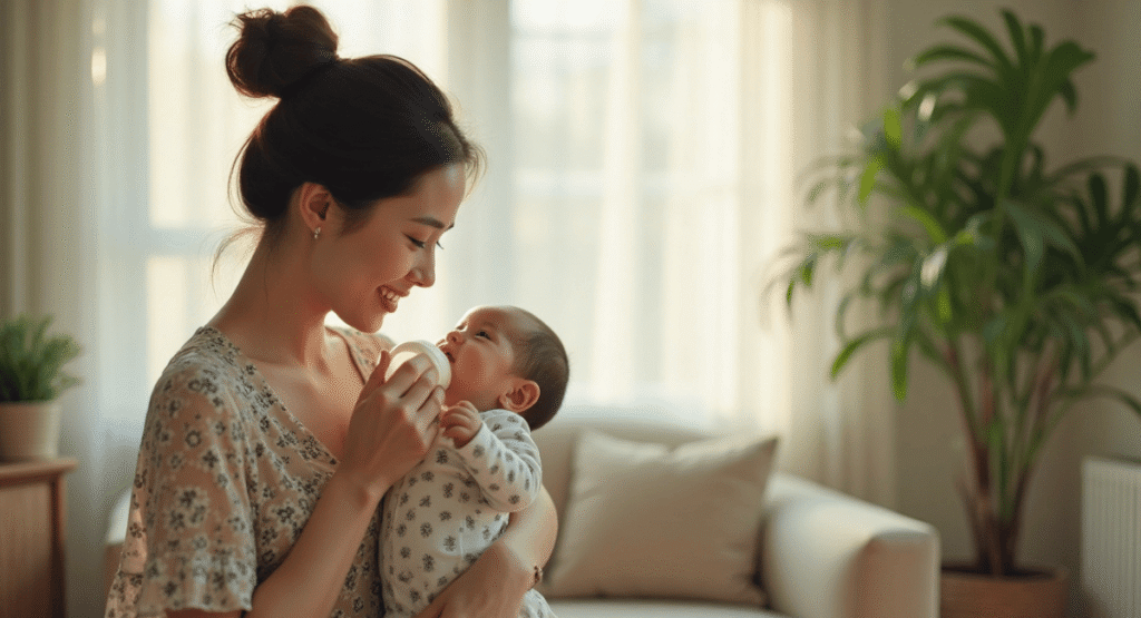 Ép bé bú đúng số ml – liệu có tốt Sự thật mẹ cần biết! (1)