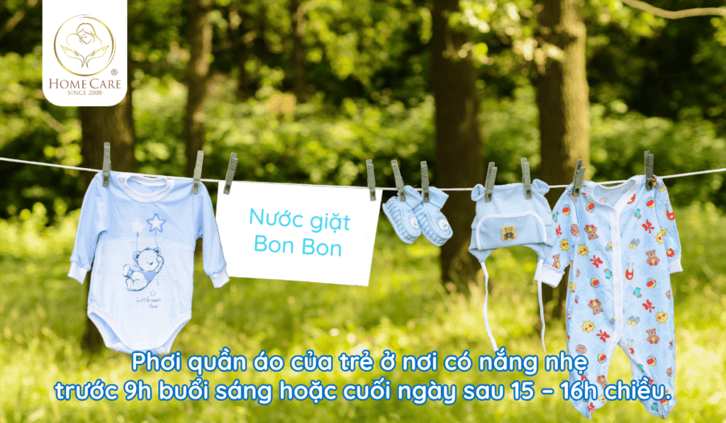 phoi-quan-ao-tre-so-sinh
