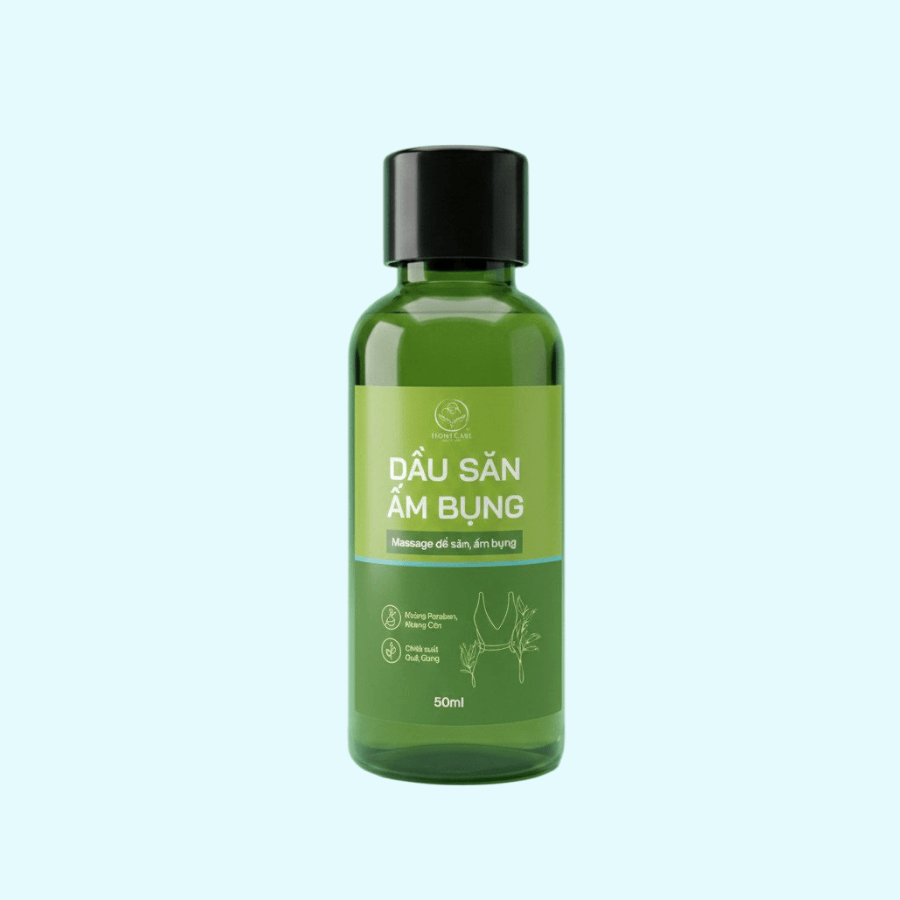 [Mini] Dầu Massage Tan Mỡ Bụng Cho Mẹ Sau Sinh 50ml Giảm Mỡ Vùng Bụng Đùi, Mờ Rạn